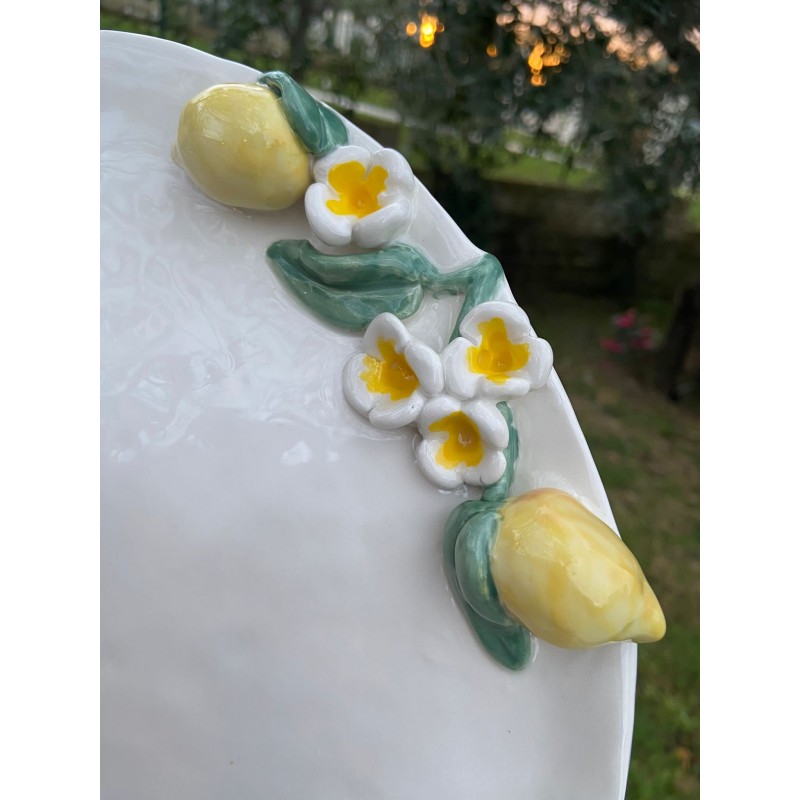 Piatto fiori di limone